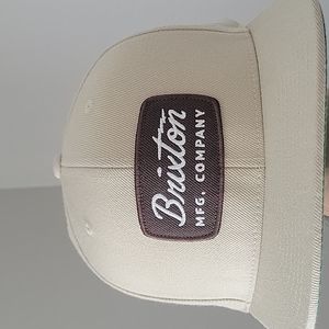 Tan Snapback hat (Brixton)